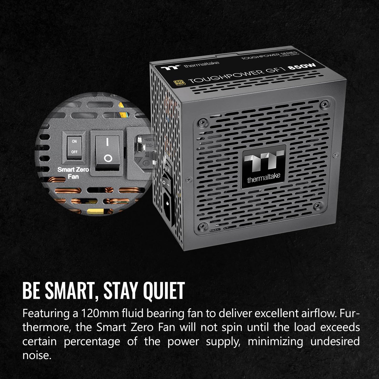 Thermaltake Toughpower GX2 600W Power Supply With Gold Efficiency