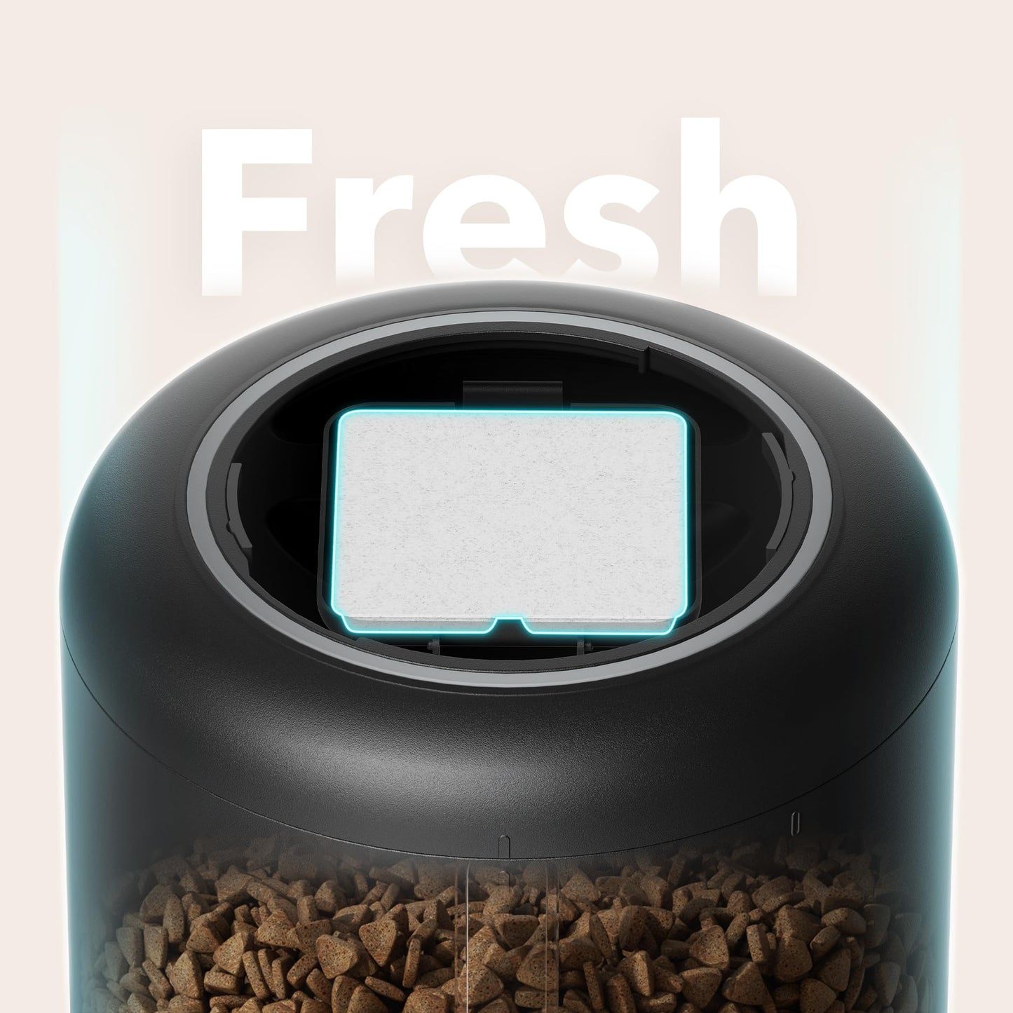 Automatic Cat Feeder with Freshness Preservation and Timed Meals