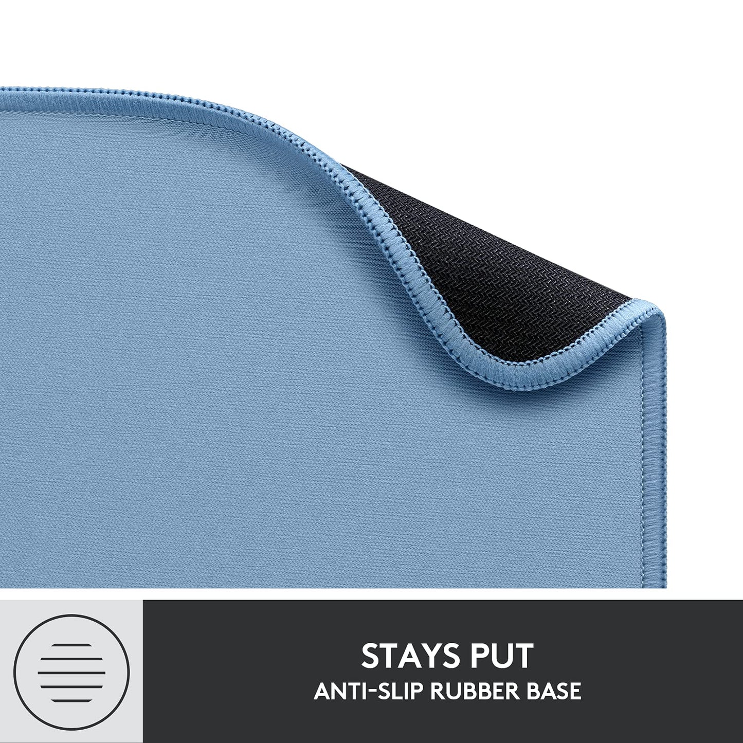 Logitech Studio Series Mouse Pad with Anti-Slip Base