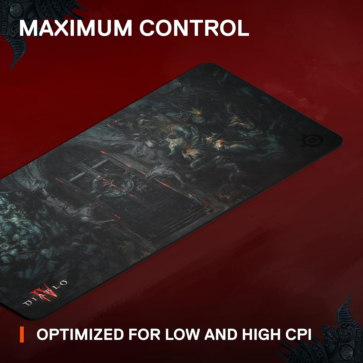SteelSeries QcK Edge Gaming Mouse Pad Durable Smooth Surface