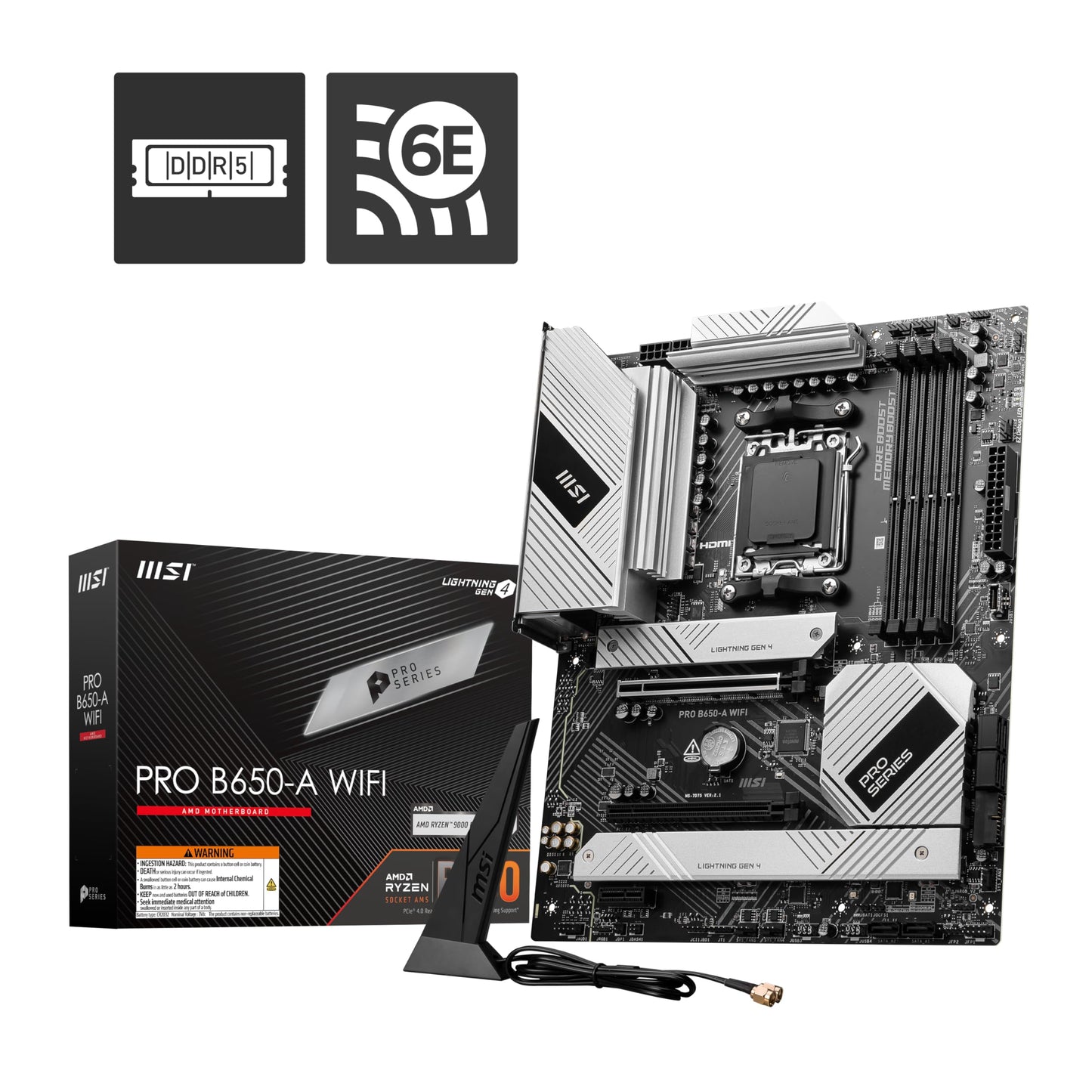 MSI MAG B650 Tomahawk WiFi Gaming Motherboard for High Performance
