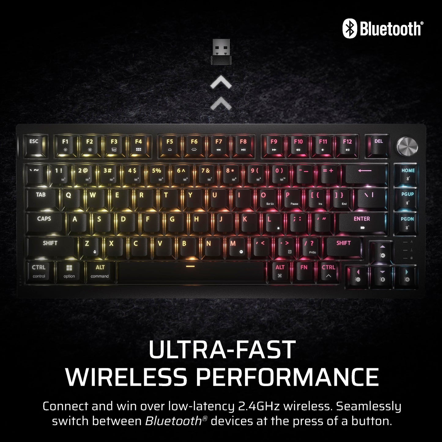 Corsair K65 Plus Wireless RGB Mechanical Gaming Keyboard