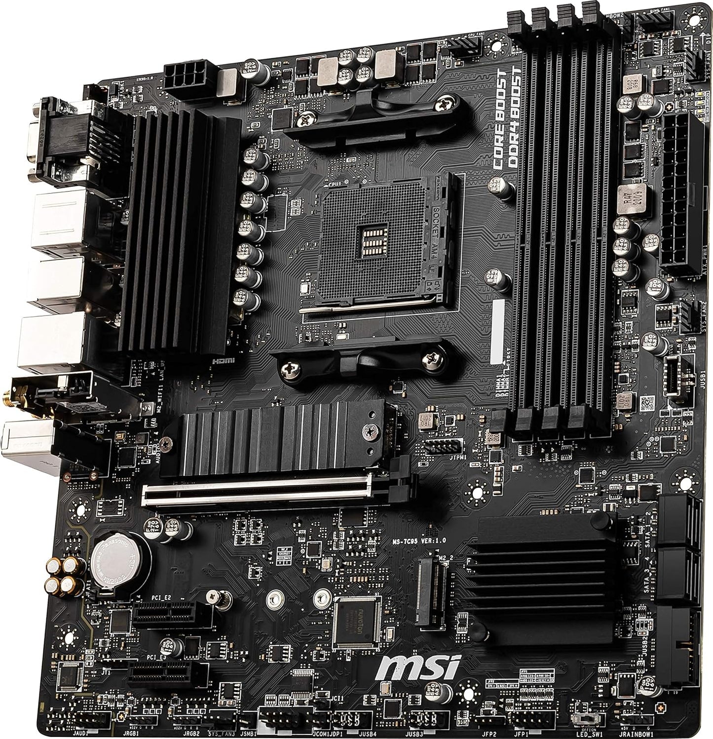 MSI B550M PRO-VDH WiFi Motherboard for AMD Ryzen Performance