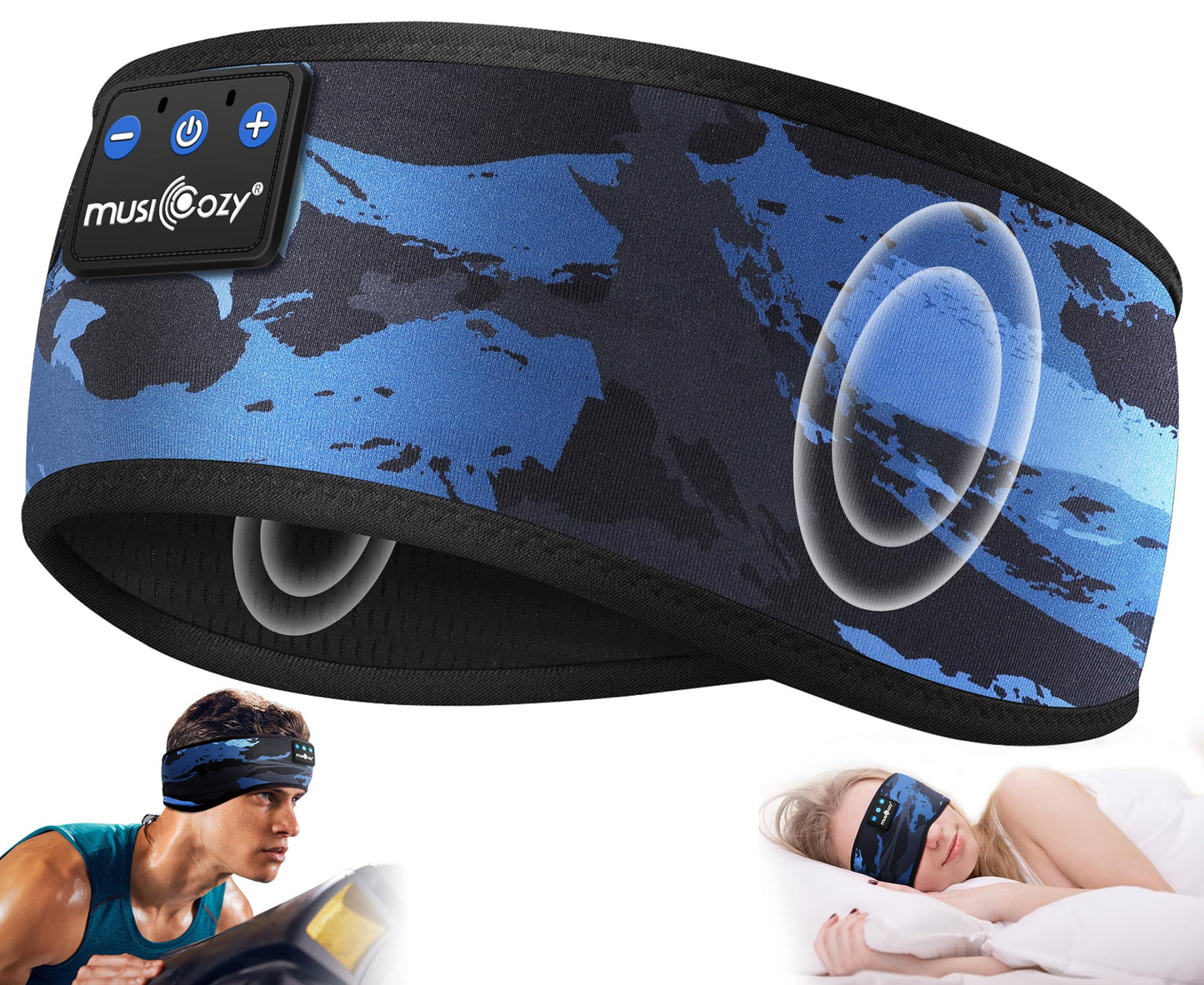Sleep Headphones Headband Bluetooth 5.4 Wireless Earphones