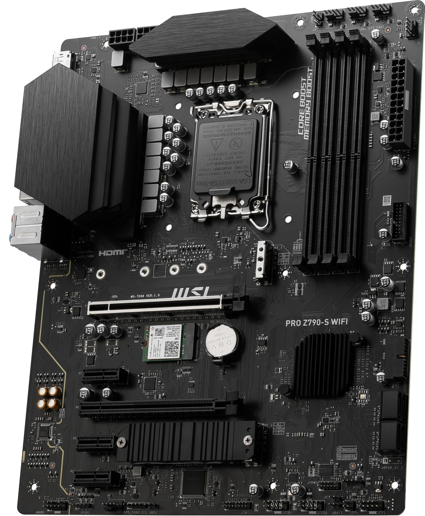 MSI PRO Z790-S WiFi Motherboard for High-Speed Gaming