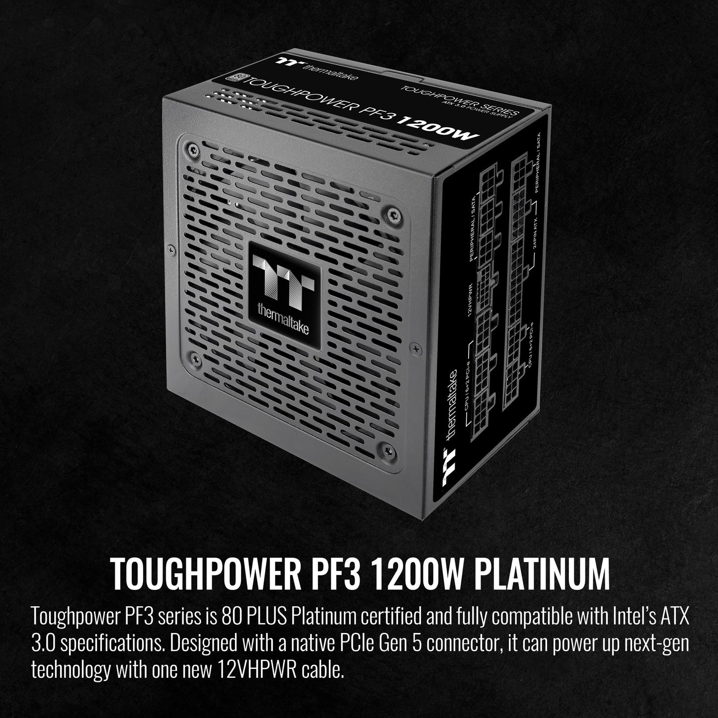 Thermaltake Toughpower GX2 600W Power Supply With Gold Efficiency