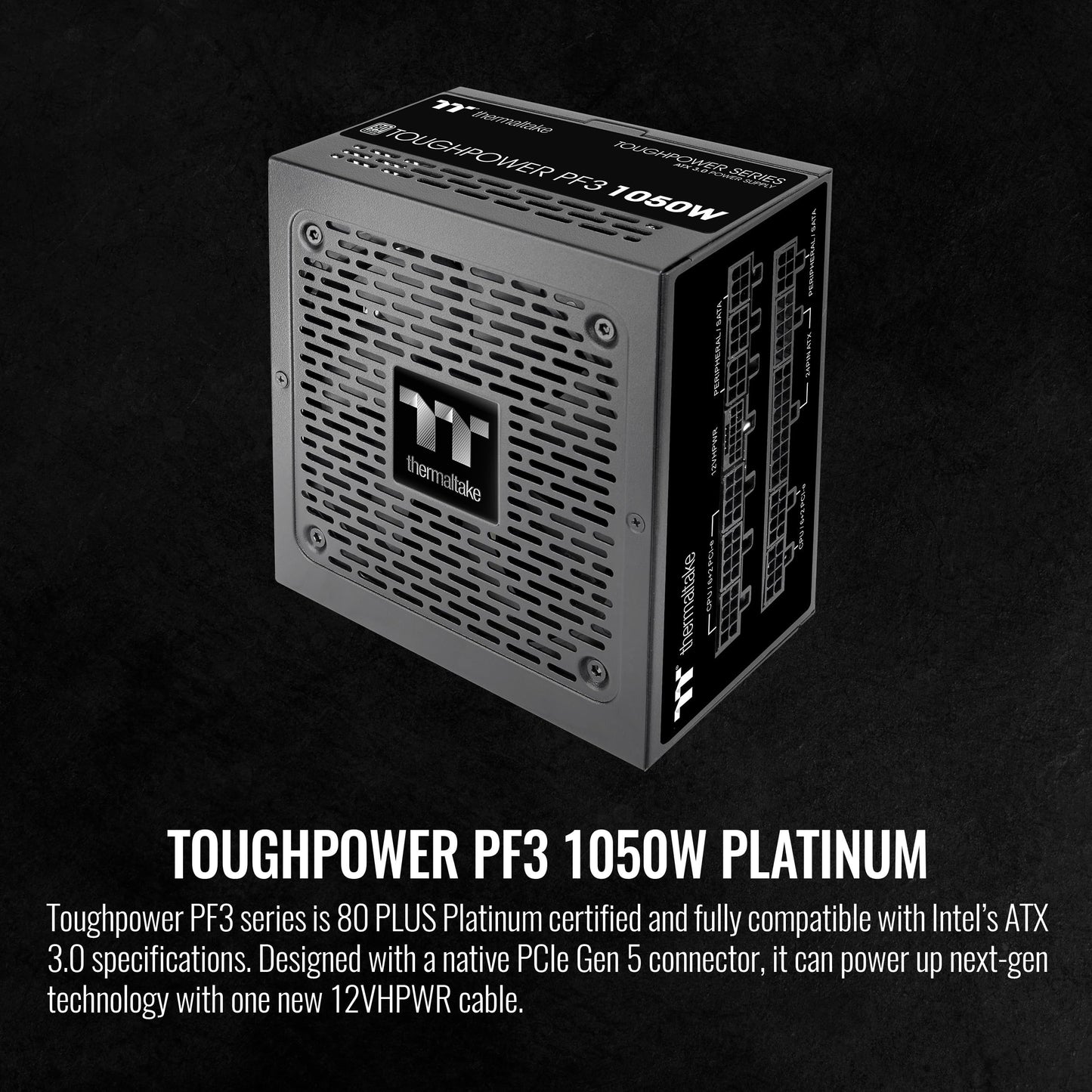 Thermaltake Toughpower GX2 600W Power Supply With Gold Efficiency