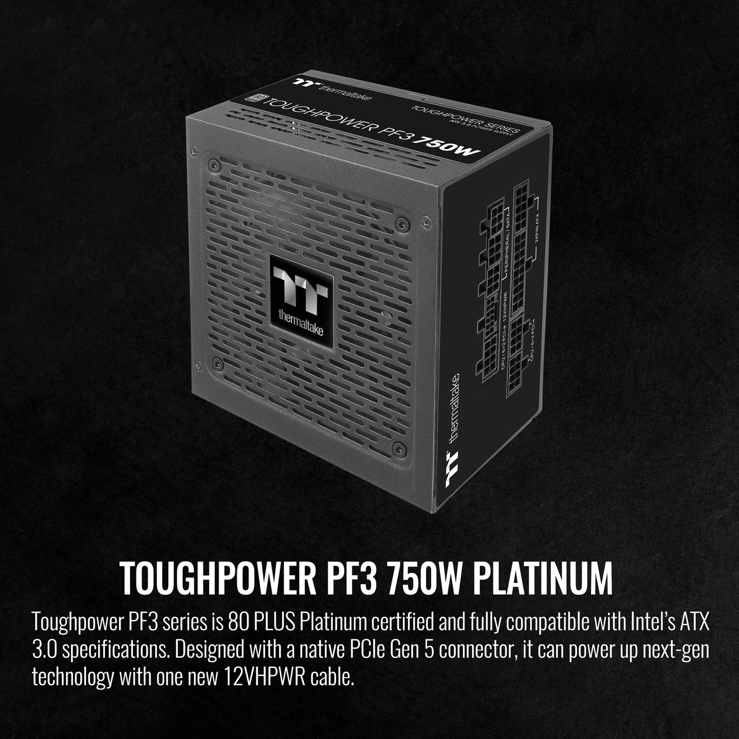 Thermaltake Toughpower GX2 600W Power Supply With Gold Efficiency