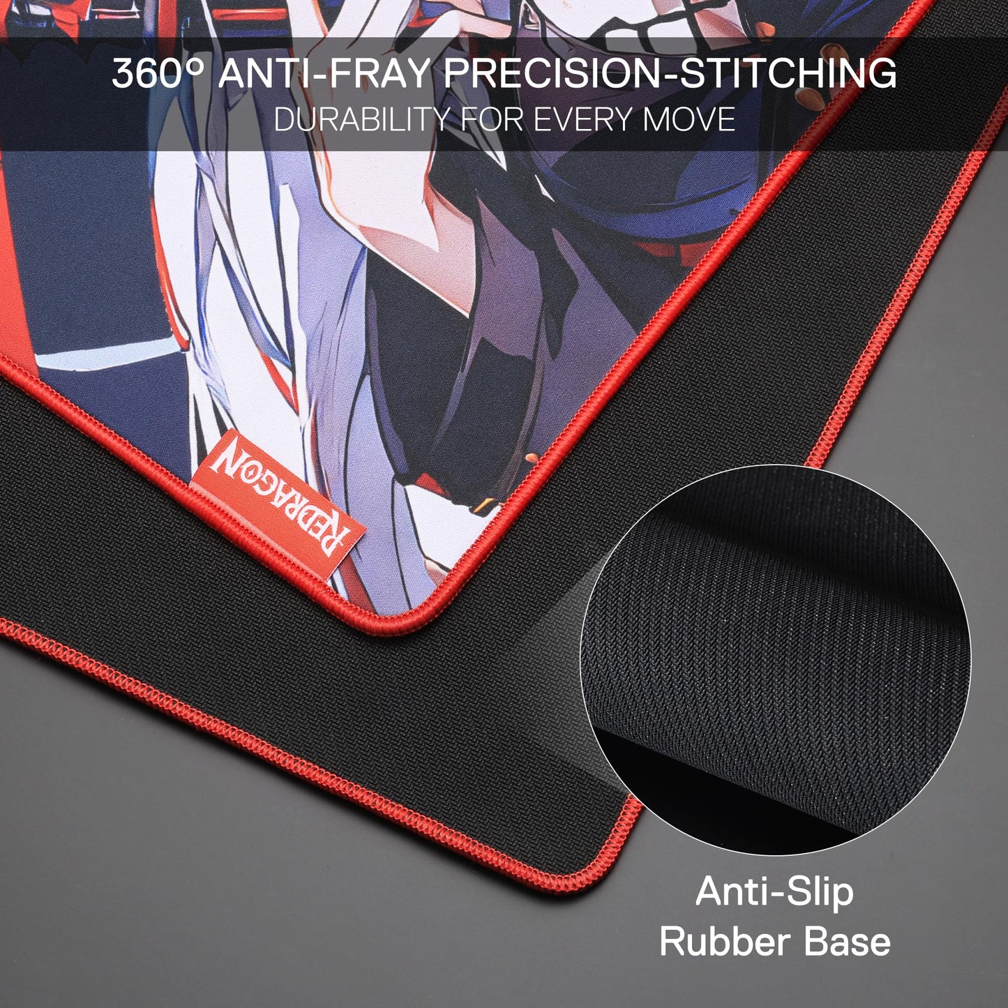 Redragon Anime Gaming Mouse Pad With Smooth Surface