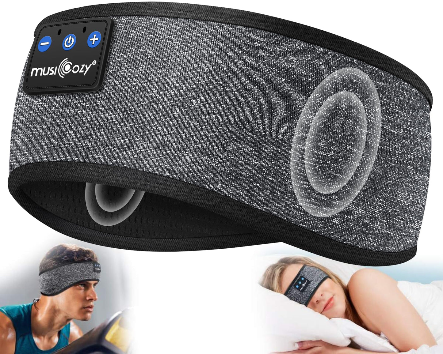 Sleep Headphones Headband Bluetooth 5.4 Wireless Earphones