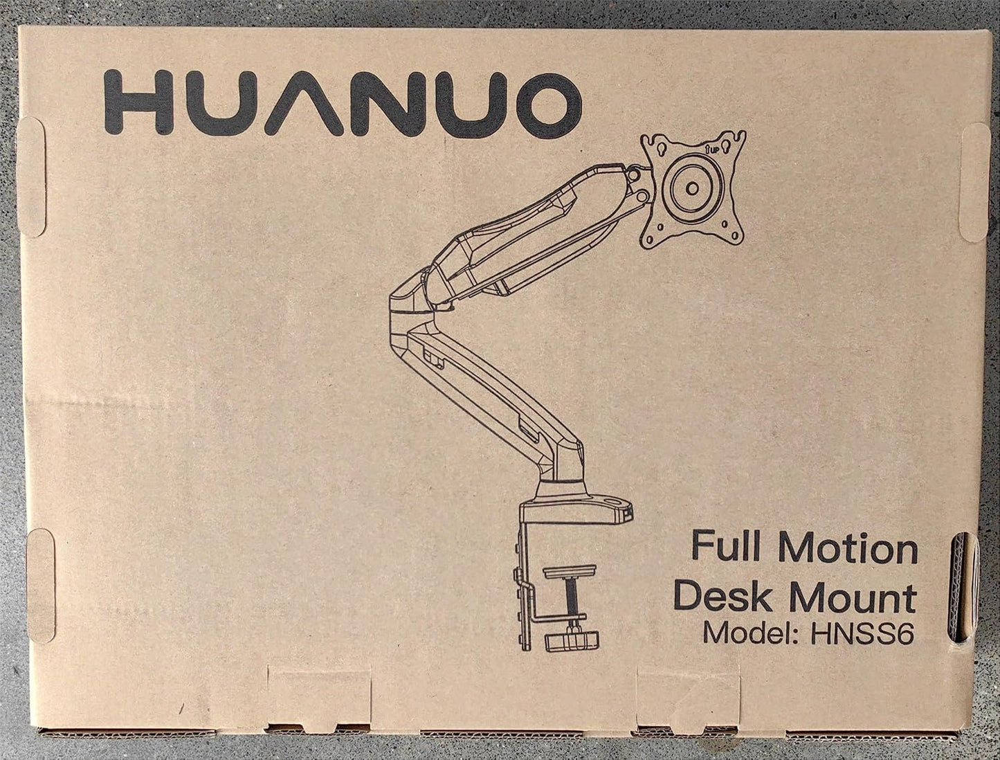 HUANUO Single Monitor Mount 13 To 32 Inch VESA Clamp Base