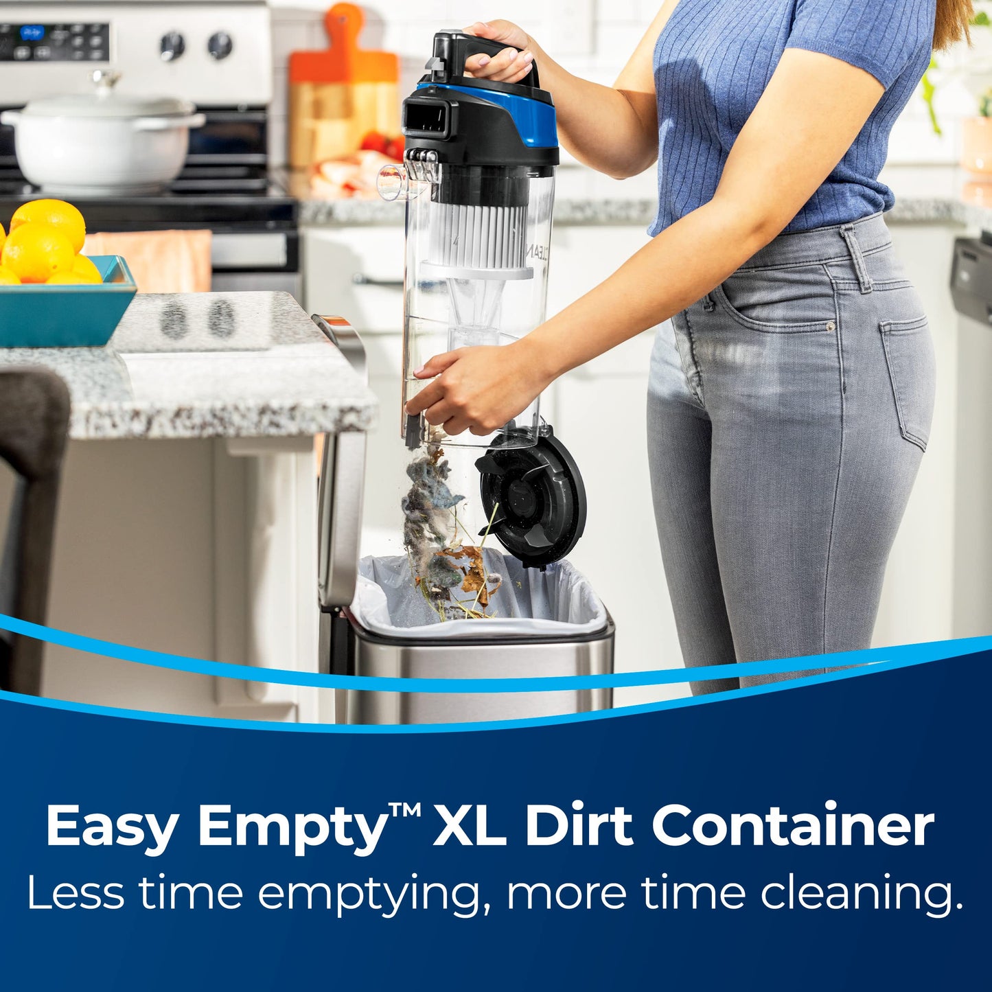 Bissell CleanView Rewind Vacuum with OnePass Technology