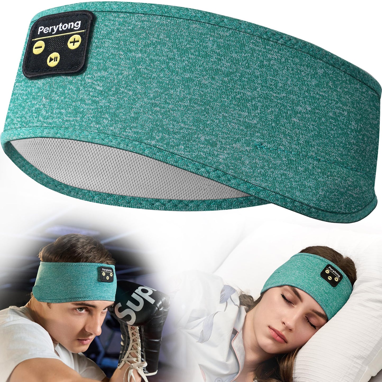 Perytong Sleep Headphones Wireless Bluetooth Headband