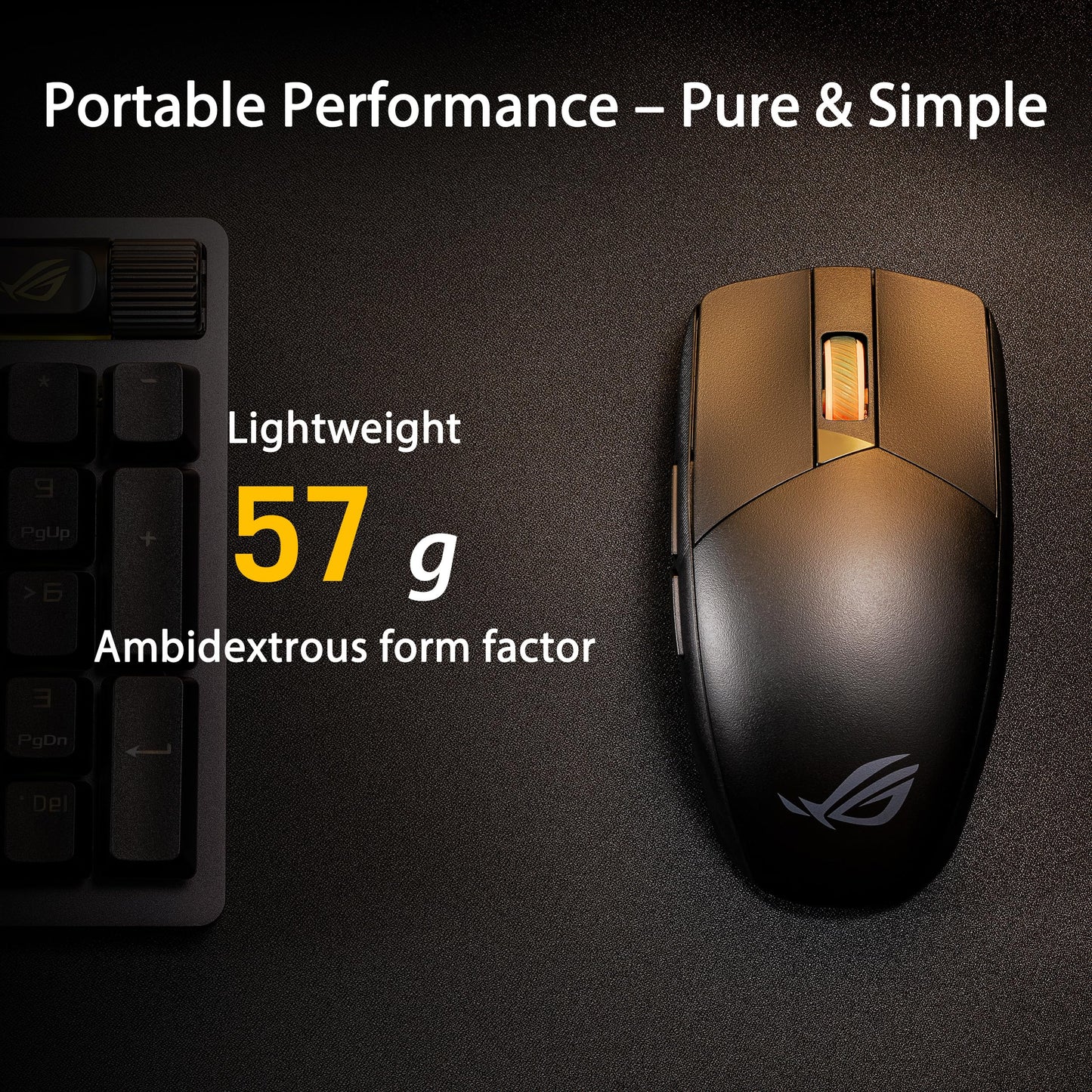 ASUS ROG Strix Impact III Wireless Gaming Mouse Lightweight Precision