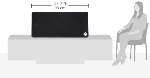 SteelSeries QcK Edge Gaming Mouse Pad Durable Smooth Surface