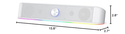 Redragon GS560 RGB Desktop Soundbar with Dynamic Lighting