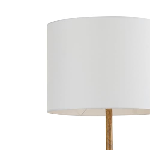Modern 70 Inch Floor Lamp with Soft White Shade