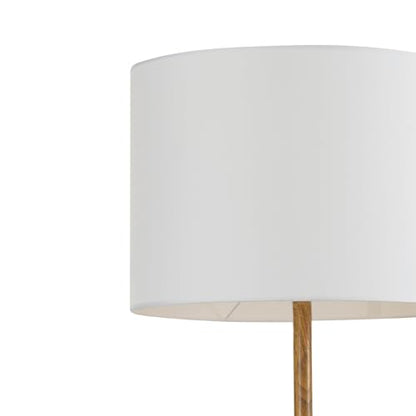 Modern 70 Inch Floor Lamp with Soft White Shade