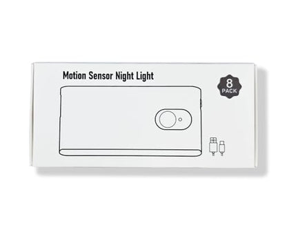 Willed Indoor Stair Lights 4 Pack Rechargeable Night Light