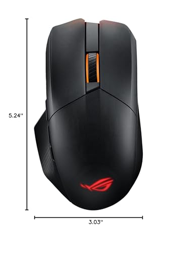ASUS ROG Spatha X Wireless Gaming Mouse with RGB Lighting
