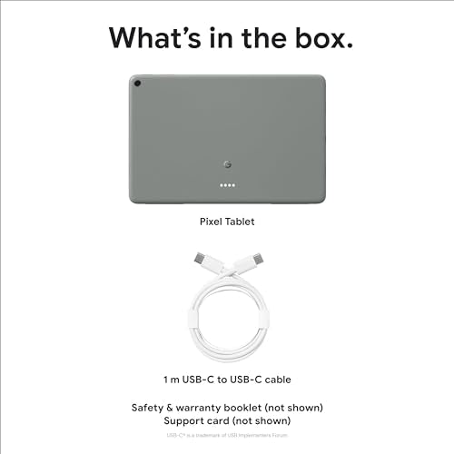Google Pixel Tablet Android 11 Inch Display Long Battery