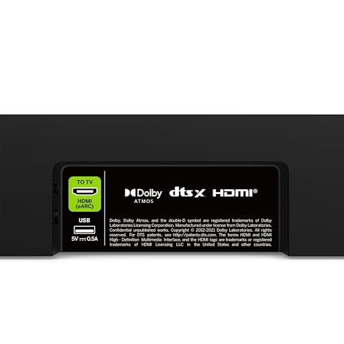 VIZIO 5.1 Surround Soundbar with Immersive Dolby Atmos