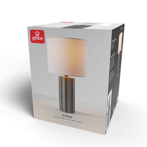 Maya 21 Inch Clear Glass Fillable Table Lamp