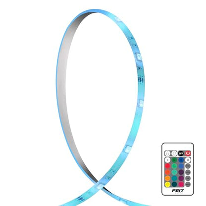 Dimmable RGB Color LED Tape Light For Indoor Ambiance