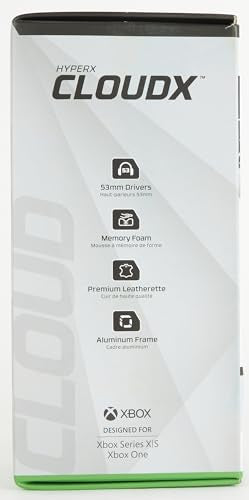 HyperX CloudX Xbox Gaming Headset with Noise Cancelling Mic