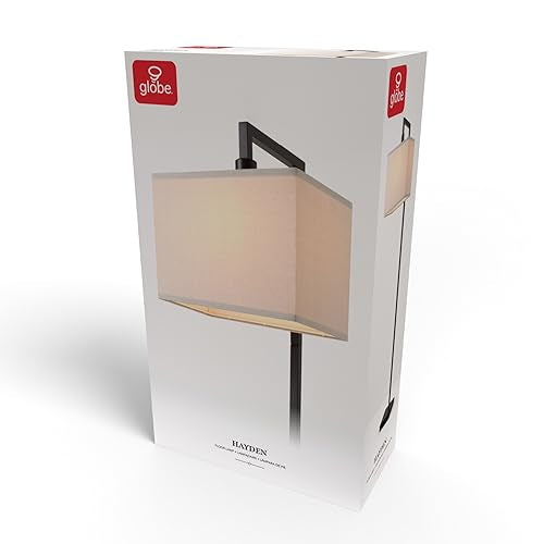 Modern 58 Inch Floor Lamp with Geometric Design