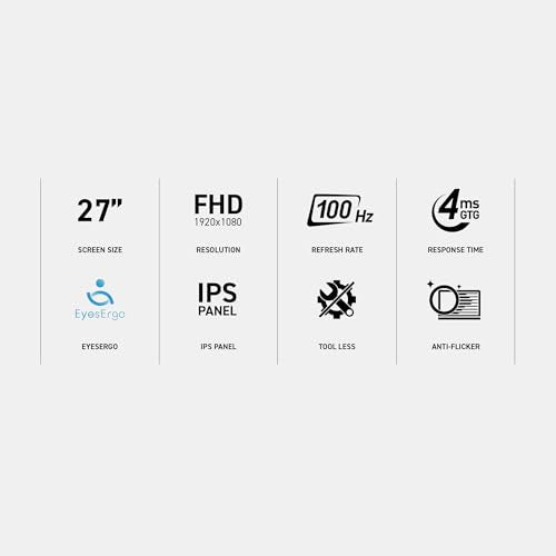 MSI PRO MP271A E2 27 Inch FHD Gaming Monitor with 120Hz Refresh Rate