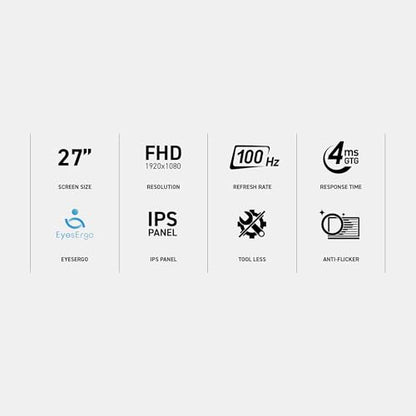 MSI PRO MP271A E2 27 Inch FHD Gaming Monitor with 120Hz Refresh Rate