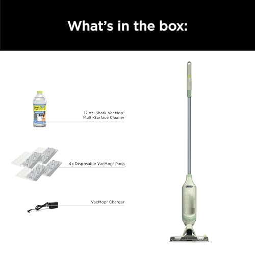 Shark VACMOP Pro Cordless Hard Floor Cleaner with Powerful Suction