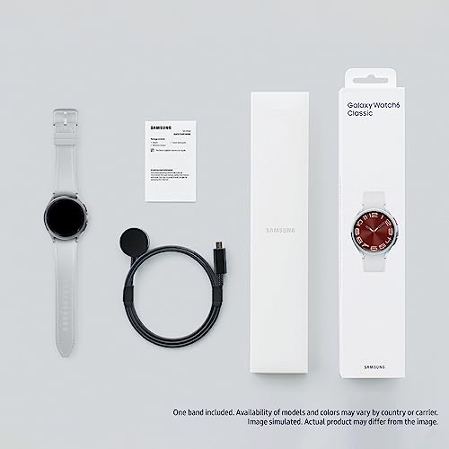 Samsung Galaxy Watch6 Classic Smartwatch With Rotating Bezel