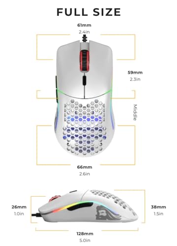 Glorious Model O Superlight Gaming Mouse for Precision