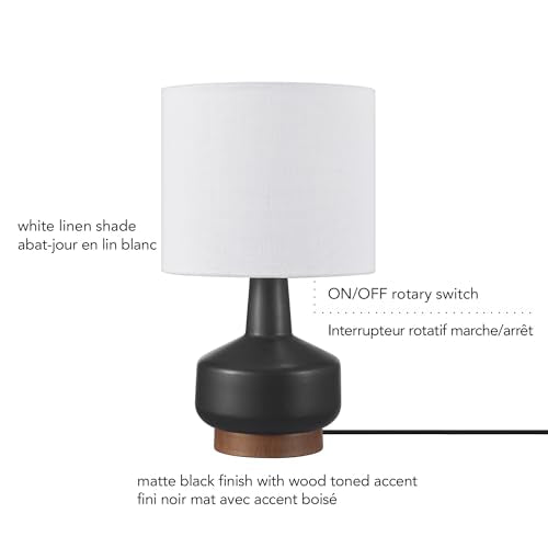 Maya 21 Inch Clear Glass Fillable Table Lamp