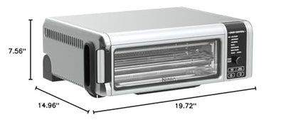 Ninja Flip Toaster Oven and Air Fryer Space Saving Design