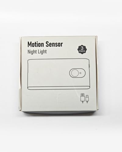 WILLED Motion Sensor Night Light Rechargeable Stair Lights