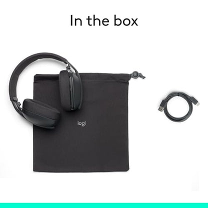 Logitech Zone Vibe 100 Wireless Headphones with Noise Canceling Microphone