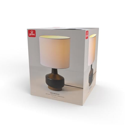 Maya 21 Inch Clear Glass Fillable Table Lamp