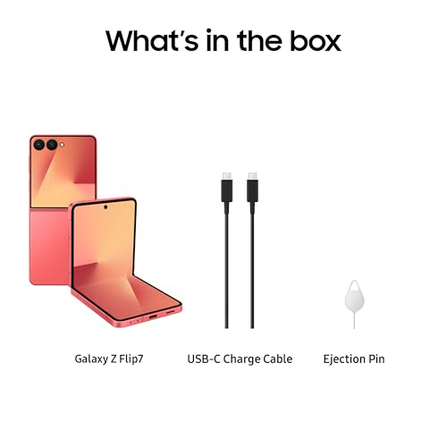 Samsung Galaxy Z Flip7 Foldable Phone Long Battery Life
