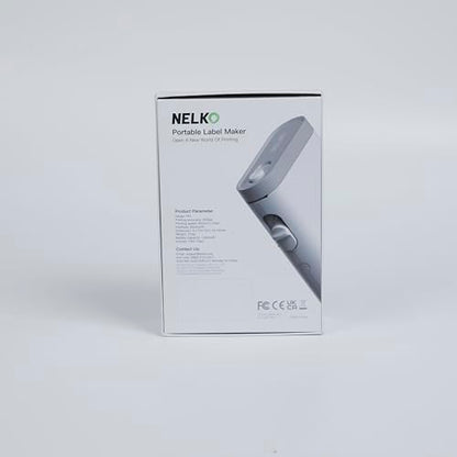 Nelko P21 Bluetooth Label Maker With Tape Wireless Printer