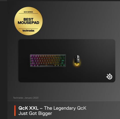 SteelSeries QcK Edge Gaming Mouse Pad Durable Smooth Surface