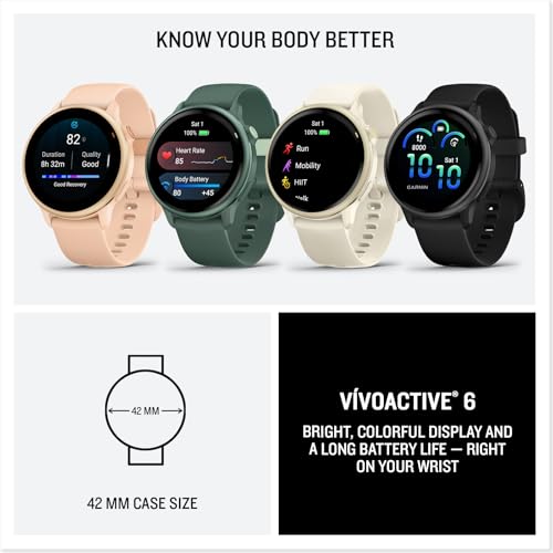 Garmin Vivoactive 6 Health GPS Smartwatch With Long Battery