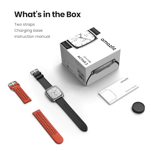 Amazfit Active 2 Smartwatch Fitness Tracker Long Battery