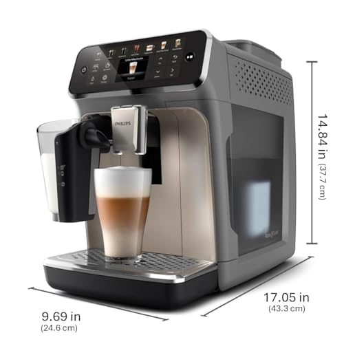 Philips 4400 Fully Automatic Espresso Machine with LatteGo