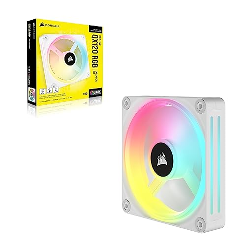 Corsair iCUE LINK QX120 RGB Fan Kit with Magnetic Dome Design