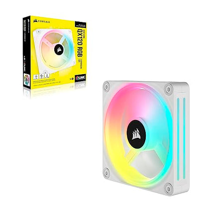 Corsair iCUE LINK QX120 RGB Fan Kit with Magnetic Dome Design