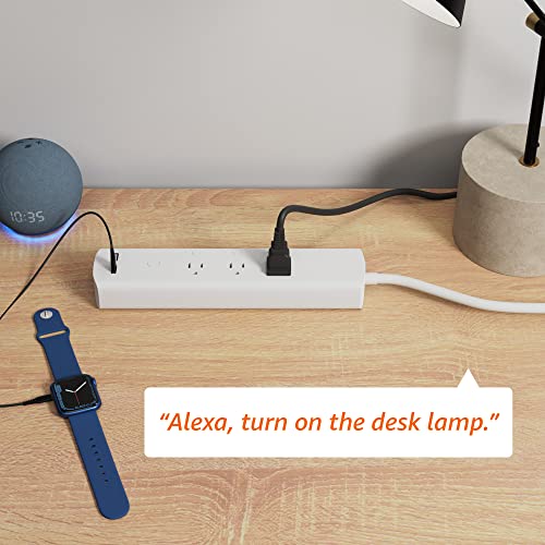Amazon Basics Smart Power Strip With 3 Independent Outlets