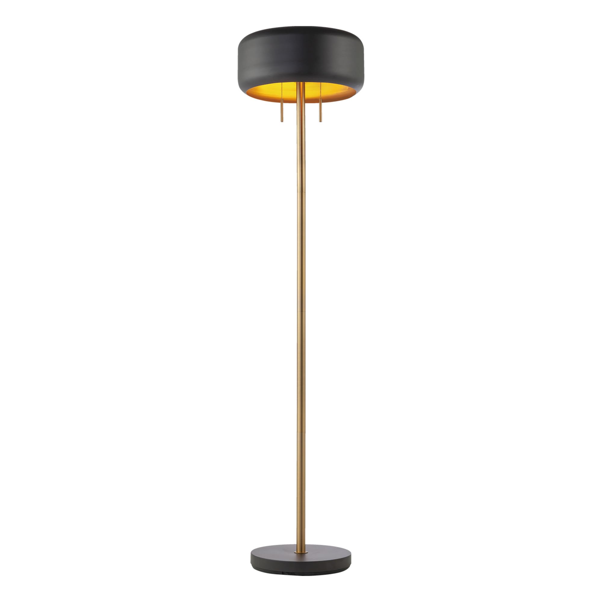 Modern 70 Inch Floor Lamp with Soft White Shade